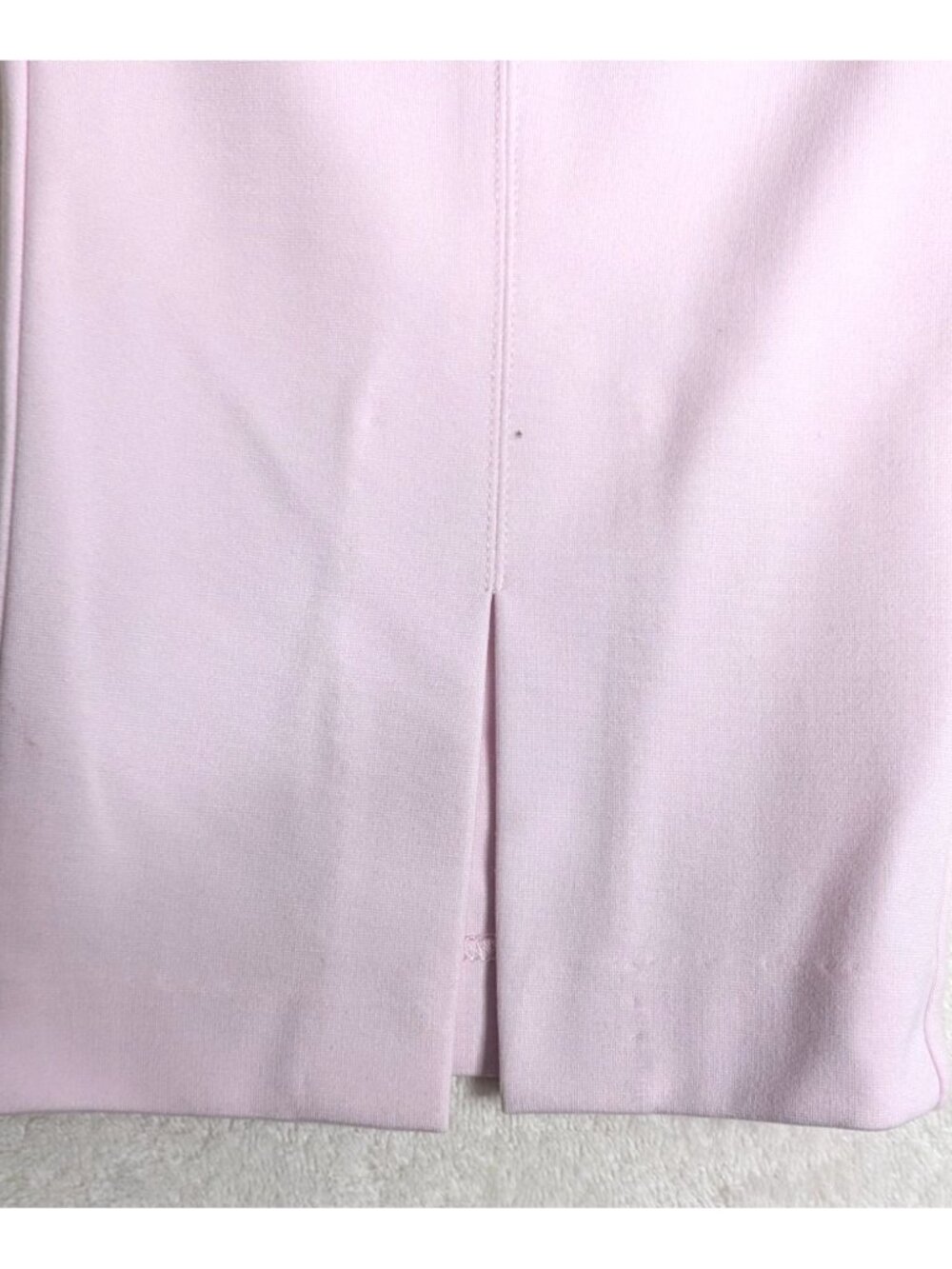 J McLaughlin Petal Pink Deanne Straight Split Hem Stretch Pants Size 2 - Picture 11 of 12